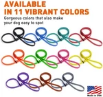 Dogline Biothane Slip Leash Waterproof Strong Coated Nylon Webbing Mult Size. Fixed Price $22.99.