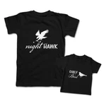 Love Mommy And Me Outfits Night Hawk Eagle Early Bird Crow Cotton Match Clothes. Fixed Price $29.99.