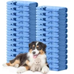 Tatuo 22 Pcs Dog Towels 20X40 Microfiber Quick Dry Absorbent Puppy Cat Bath Supp. Fixed Price $59.98.