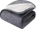 Sunheir Waterproof Dog Blanket For Bed Couch, Soft Plush Pet S(25X35"), Grey. Fixed Price $15.99.