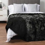 Pavilia Black Fluffy Bed Blanket, King Size, Fuzzy Plush Warm Large F.... Fixed Price $73.42.