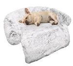 Calming Dog Bed Fluffy Plush Mat Furniture Protector Removable Washable Cover. Fixed Price $24.95.