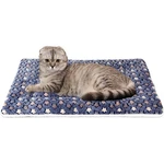 Mora Pets Reversible Fleece Crate Pad 14X17.5IN Washable Star Print Dark Blue. Fixed Price $21.69.