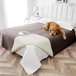 Tuffeel Waterproof Pet Blanket Dog Couch Sofa Protector 82X102 Chocolate. Fixed Price $77.97.