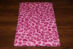 New Pink Leopard Cheetah Animal Print Fleece Dog Cat Pet Carrier Blanket Bed Bcr. Fixed Price $28.00.