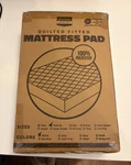 Utopia Bedding Quilted Fitted Mattress Pad Twin Xl White Polyester Oeko-tex. Fixed Price $21.49.