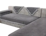 New And Improved Anti-slip Grip Thick Linen Sofa Protector, Sectional Cover. Fixed Price $29.99.