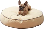 Scout Round Reversible Pillow Dog Bed, Small (30" X 30"), Beige. Fixed Price $82.99.