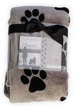Pawprints Left By You Pet Memorial Blanket With Heartfelt Sentiment - Comfort.... Fixed Price $50.58.