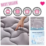 Quilted Twin Mattress Protector - Machine Washable Cooling Pad With Deep Pocket. Fixed Price $53.19.