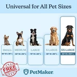 Petmaker Gray Sherpa Dog Blanket 80X100IN Reversible Washable. Fixed Price $67.07.