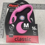 Dog Leash - Medium Pink 16 Ft Tape Lead Max 55 Pd Brand New Flexi. Fixed Price $19.99.