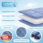 Pick For Life Cooling Blanket Large Dog Deep Blue 48"X62" Soft. Fixed Price $68.99.