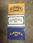 Camel Gt, Trophy, Racing Logo, Set Of 3- Refrigerator Magnet 2X3. Fixed Price $23.00.