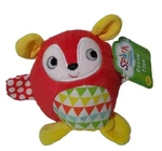 Spark Imagine Create Fox Rattle Toy Plush 4" Red Yellow Satin Crinkle New #3. Fixed Price $7.10.