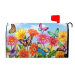 Granbey Spring Flower Mailbox Covers Magnetic Standard Size 21X18",. Fixed Price $21.70.
