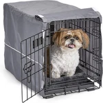 Small Dog Crate Comfort Kit Cover & Bed Fits 22-INCH Kennel Gray. Fixed Price $44.09.