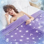 Cooling Blanket Queen Size Double Sided Lightweight Lavender Inhand. Fixed Price $59.99.