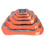 Soft Fluffy Pet Dog Cat Bed Orange Calming Sleeping Mat Pad Warm Kennel Nest. Fixed Price $31.01.