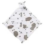 Angel Dear White Cow Blanket Soft Cashmere Baby Gift Machine Washable 13X13. Fixed Price $25.19.