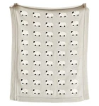 Creative Co-op Knit Baby Blanket With Sheep- DA8040. Fixed Price $65.00.