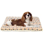 Mora Pets Dog Crate Pad 23X18IN Washable Reversible Fleece Star Print Brown. Fixed Price $29.79.