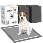 Mizok Puppy Pads 23X24IN Charcoal Dog Super Absorbent Odor Eliminating L.... Fixed Price $33.25.