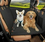 Whisker Bark Dog Car Seat Cover For Back - Hard Bottom. Fixed Price $37.99.