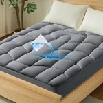 Unikome Waterproof Mattress Pad Size, Ergonomic Quilted Queen, Grey. Fixed Price $80.49.