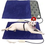 Pet Heating Pad For Large Dog Cat Heated Bed 34" X 21" With S.... Fixed Price $87.89.