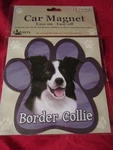 Dog Paw Shaped Car Magnet Border Collie Truck Fridge. Fixed Price $9.99.