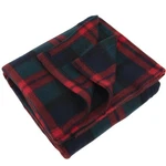 Trail Maker 50X60 Throw Blankets, Plaid Fleece For Twin, Green. Fixed Price $14.46.