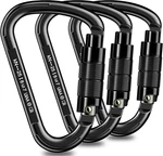 Auto Locking Carabiner Heavy Duty 25KN Climbing .... Fixed Price $36.97.