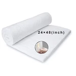 48"X24" X1" (thick) Ceramic Fiber Blanket Fireproof Insulation Baffle Rated T.... Fixed Price $59.57.