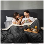 Waterproof Blanket 80X80 Sherpa Fleece Leakproof Black Sacred Weapon Sofa Couch. Fixed Price $124.99.