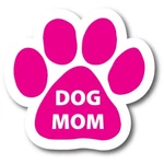 Dog Mom Pink Car Magnet 5" Auto Truck Decal. Fixed Price $9.99.