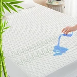 Grt Cal King Waterproof Mattress Protector Rayon Bamboo - 3D Air Fi... Fast Ship. Fixed Price $40.99.
