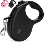 Enrgticdg Retractable Dog Leash 16 Ft Black Tangle Free One Hand Brake For Small. Fixed Price $17.99.