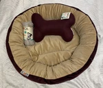 Aspca Cozy Pet Bed Set 23 Round Blanket Bone Pillow New With Tags. Fixed Price $39.99.