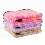 Pet Small Large Paw Print Dog Puppy Cat Warm Fleece Soft Blanket Beds Mat. Fixed Price $33.99.