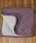 Orvis Large Dog Sherpa Blanket Quilted 8FT X 4FT. High Quality Herringbone Pat. Fixed Price $125.00.