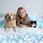 Premium Cooling Blanket, Q-max 0.4 For Dogs, Washable Lig.... Fixed Price $38.30.