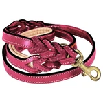 Dowgclub 6FT Leather Dog Leash Dual Padded Handle Full-grain Traffic Training. Fixed Price $78.16.
