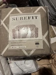 New Surefit Size Loveseat Lattice Tan 1 Pc Cover Cotton Furniture. Fixed Price $29.99.
