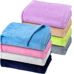 8 Pcs Fuzzy Baby Blankets Bulk 30" X 40" Nursery Daycare Nap Warm Soft Plush .... Fixed Price $56.99.