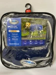 Weatherbeeta Parka 1200D Deluxe Dog Coat, Medium Warmth, Navy/grey, Size 18" New. Fixed Price $40.88.