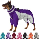 Full Body - Warm Fleece Jacket For Large Dogs, Turtleneck Winter Coats. Fixed Price $97.99.