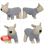 Lovelonglong Dog Sweatshirt Gray Xl Boston Terrier Pullover. Fixed Price $27.99.