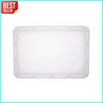 Petrageous Bone Up Dog Feeding Tray Non Skid Plastic Clear 19X13. Fixed Price $14.33.
