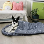 Geerduo Waterproof Packable Dog Sleeping Bag Bed Mat With Storage Bone. Fixed Price $35.58.